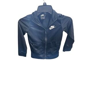 Nike Tracksuit Set Black Full Zip Jacket & Pants Athletic‎ Activewear